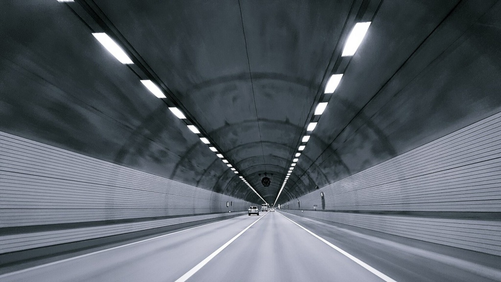 Интенсивность тоннельного освещения