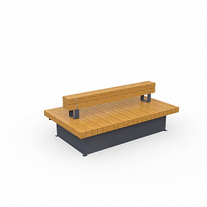 Скамейка Wood 01.251